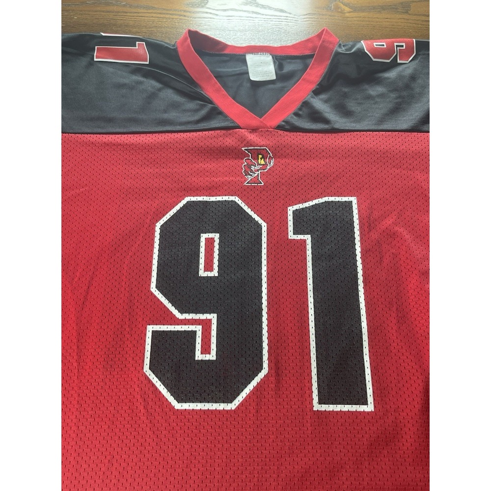 Vintage Orlando Predators Jersey Mens L Red Arena Football AFL Florida